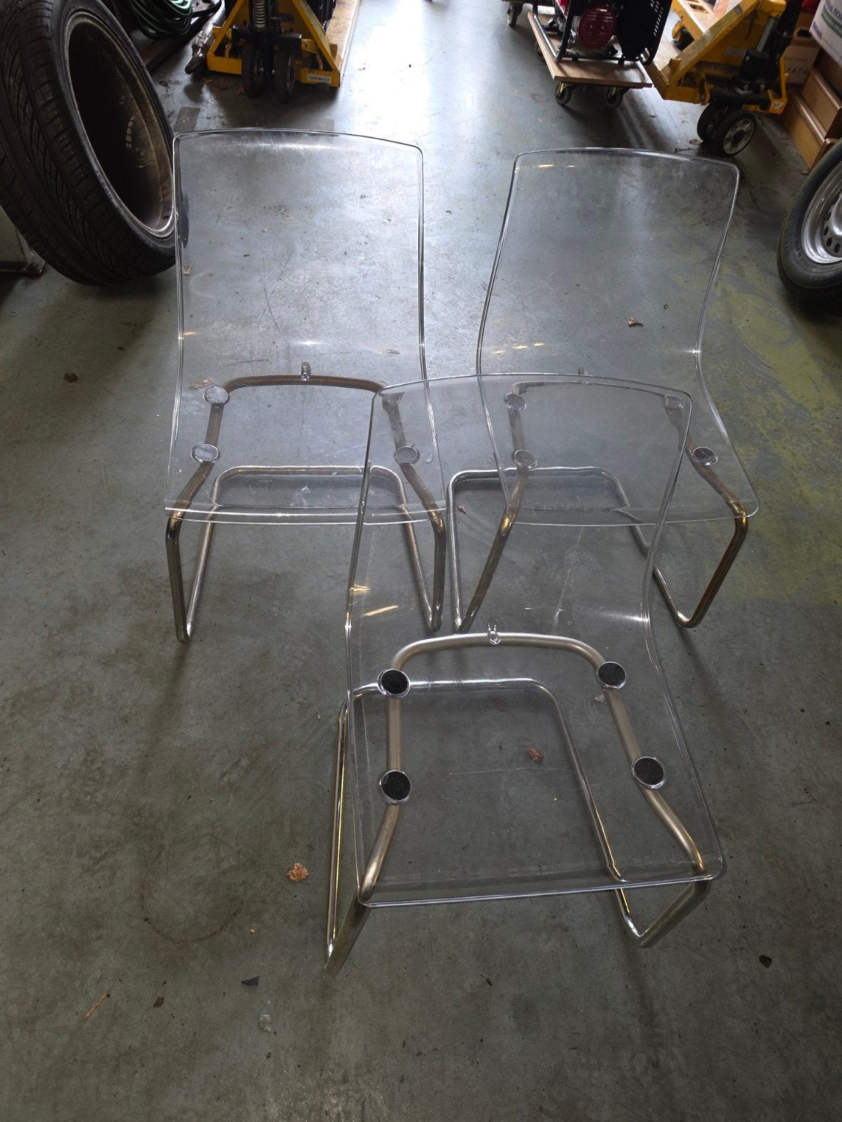3 ikea tobias eetkamer stoelen, Ophalen