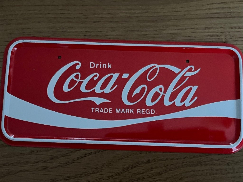 CocaCola, Ophalen of Verzenden, Zo goed als nieuw, Reclamebord