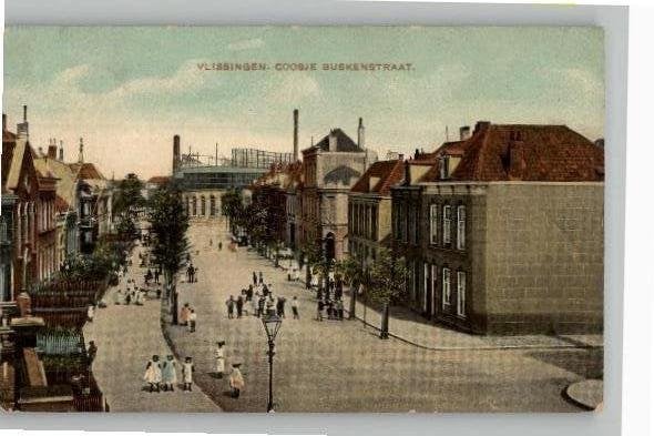 Vlissingen Coosje Buskenstrat  st 1908  Schaefer Prachtkaart, Verzenden, Voor 1920, Gelopen, Zeeland