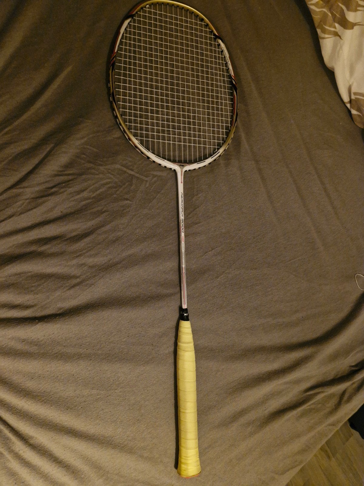 Li-Ning Aeronaut 9000 Badminton Racket - Zeer Goede Staat, Sport en Fitness, Verzenden, Zo goed als nieuw, Racket(s)
