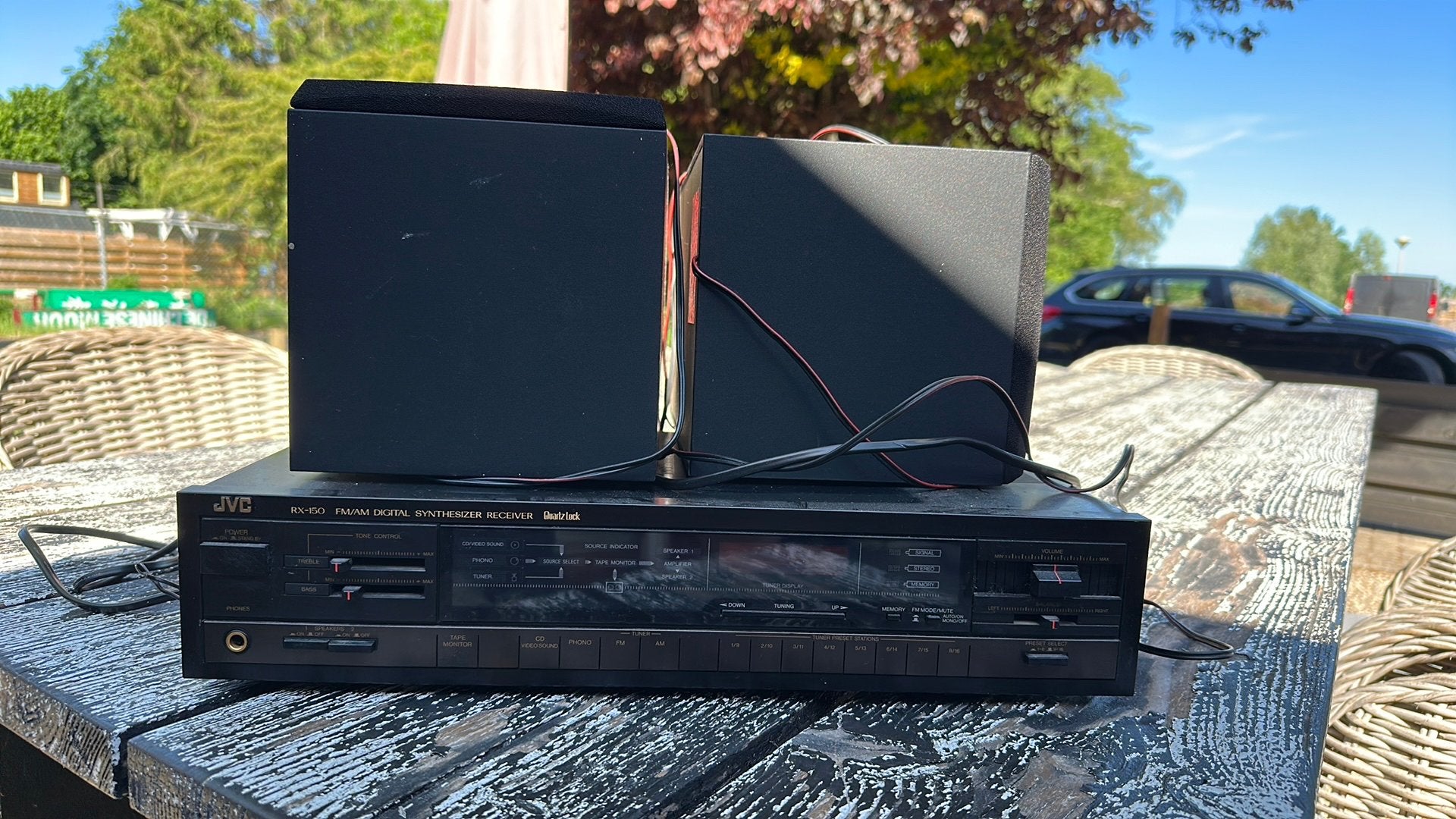 Jvc rx-150 receiver, Ophalen of Verzenden, Zo goed als nieuw, JVC