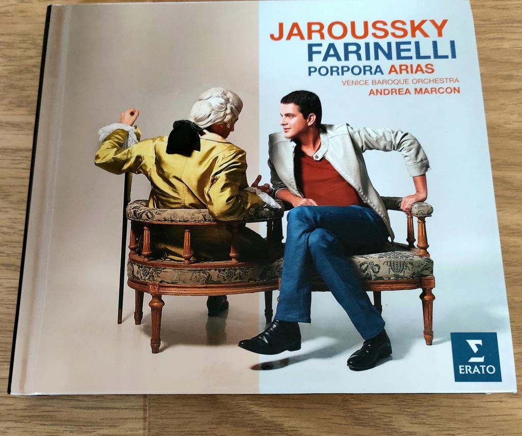 Jaroussky Farinelli Porpora Arias CD - Barokmuziek, Ophalen of Verzenden, Barok, Zo goed als nieuw, Vocaal