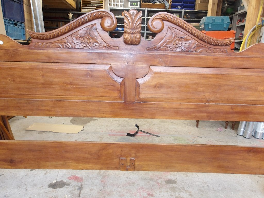 Teak Houten Hemelbed Bali Stijl – Nieuw – Massief Teak, Antiek en Kunst, Ophalen