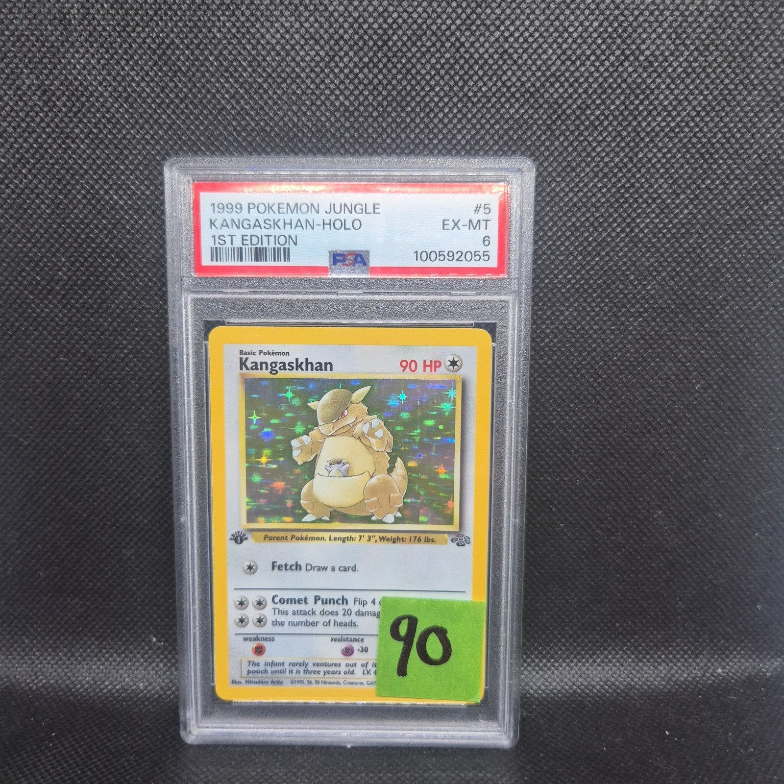 Kangaskhan Holo 1st edition Jungle PSA 6, Ophalen of Verzenden