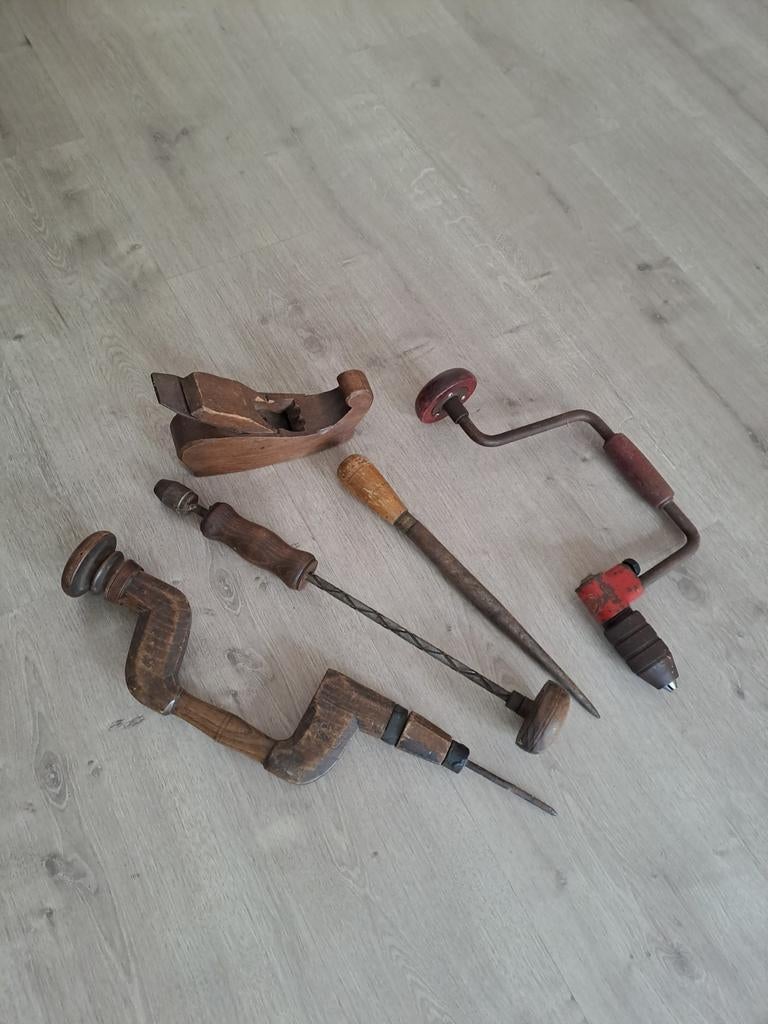 Oud hand gereedschap, Antiek en Kunst, Antiek | Gereedschap en Instrumenten, Ophalen of Verzenden