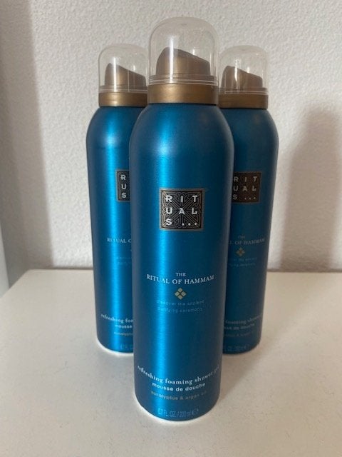 Nieuw Rituals Hammam foaming shower gel douche foam, Ophalen of Verzenden, Nieuw, Bad & Douche