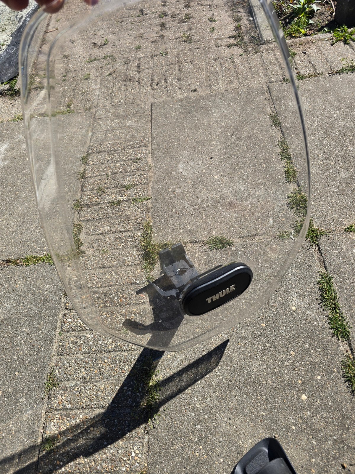 Thule Yepp Mini fietsstoeltje met windscherm, Ophalen, Gebruikt, Voorzitje, Thule