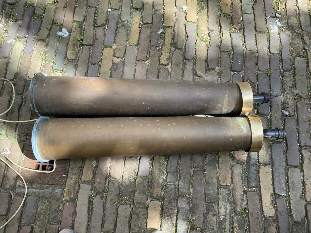 Trench art schemerlampen, Ophalen of Verzenden
