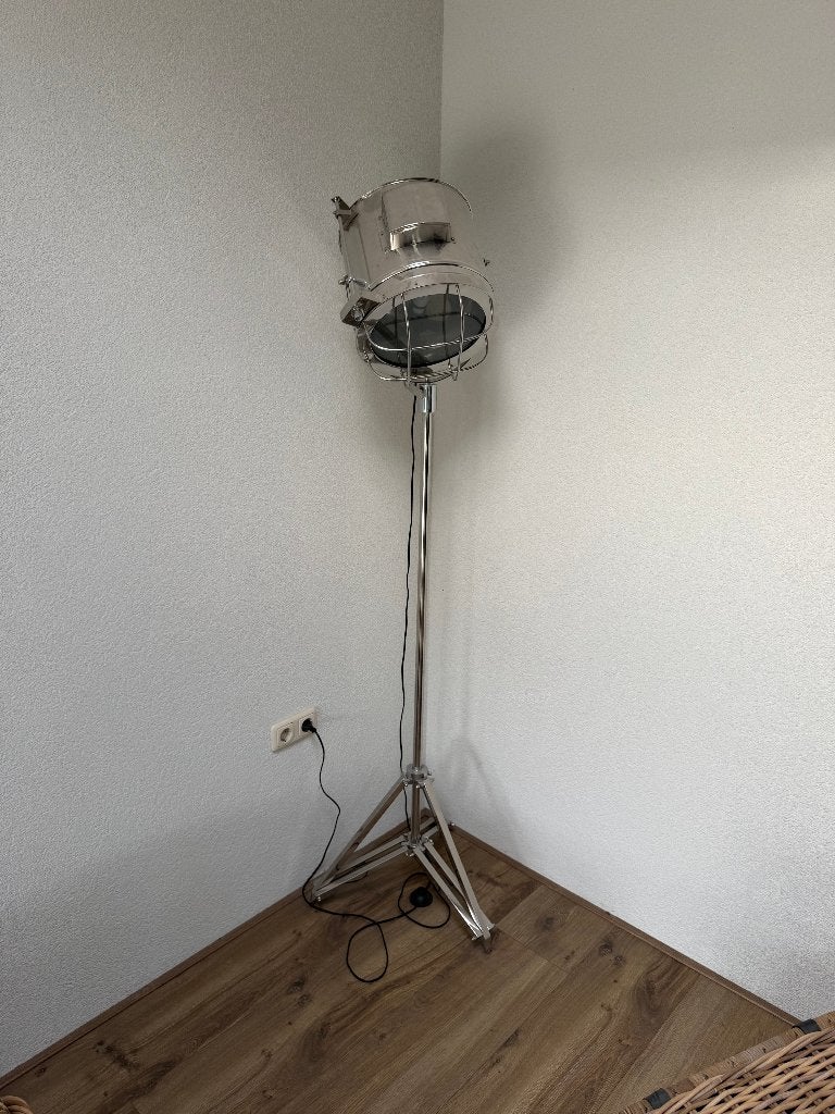 Scheepslamp / Zoeklicht op Statief, Ophalen of Verzenden, Zo goed als nieuw, 150 tot 200 cm