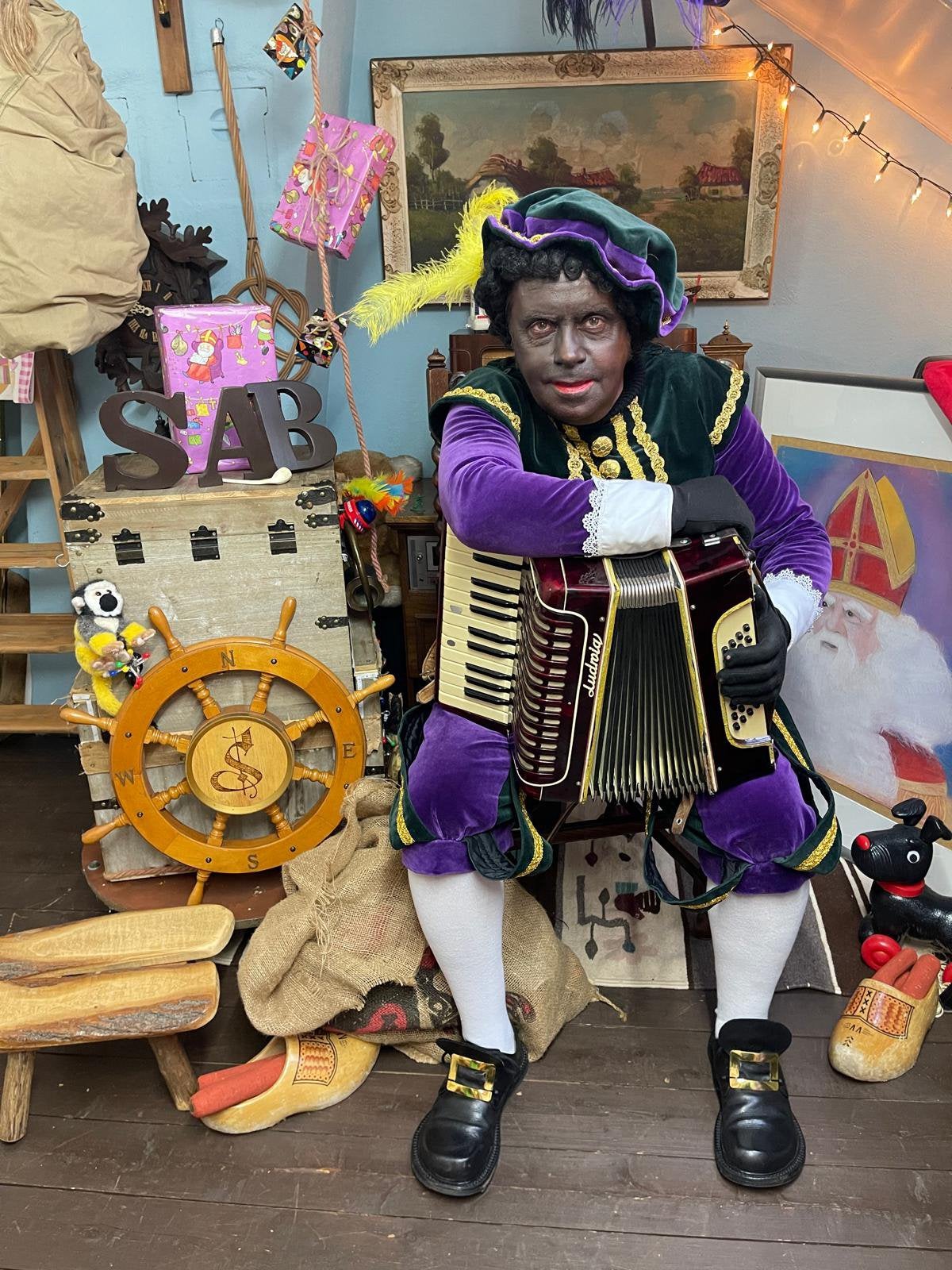 PIET OP BEZOEK!!!, Diversen, Sinterklaas, Ophalen, Nieuw