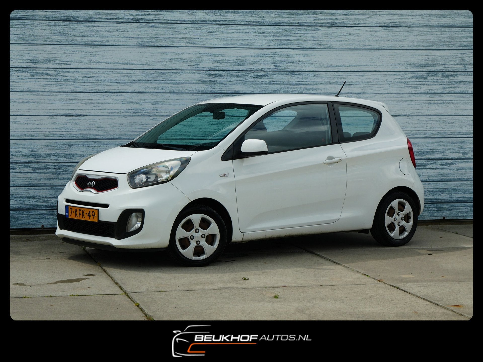 Kia Picanto 1.0 CVVT ISG Comfort Pack Airco Vaste Prijs !, Auto's, Kia, Voorwielaandrijving, Euro 5, Stof, Gebruikt