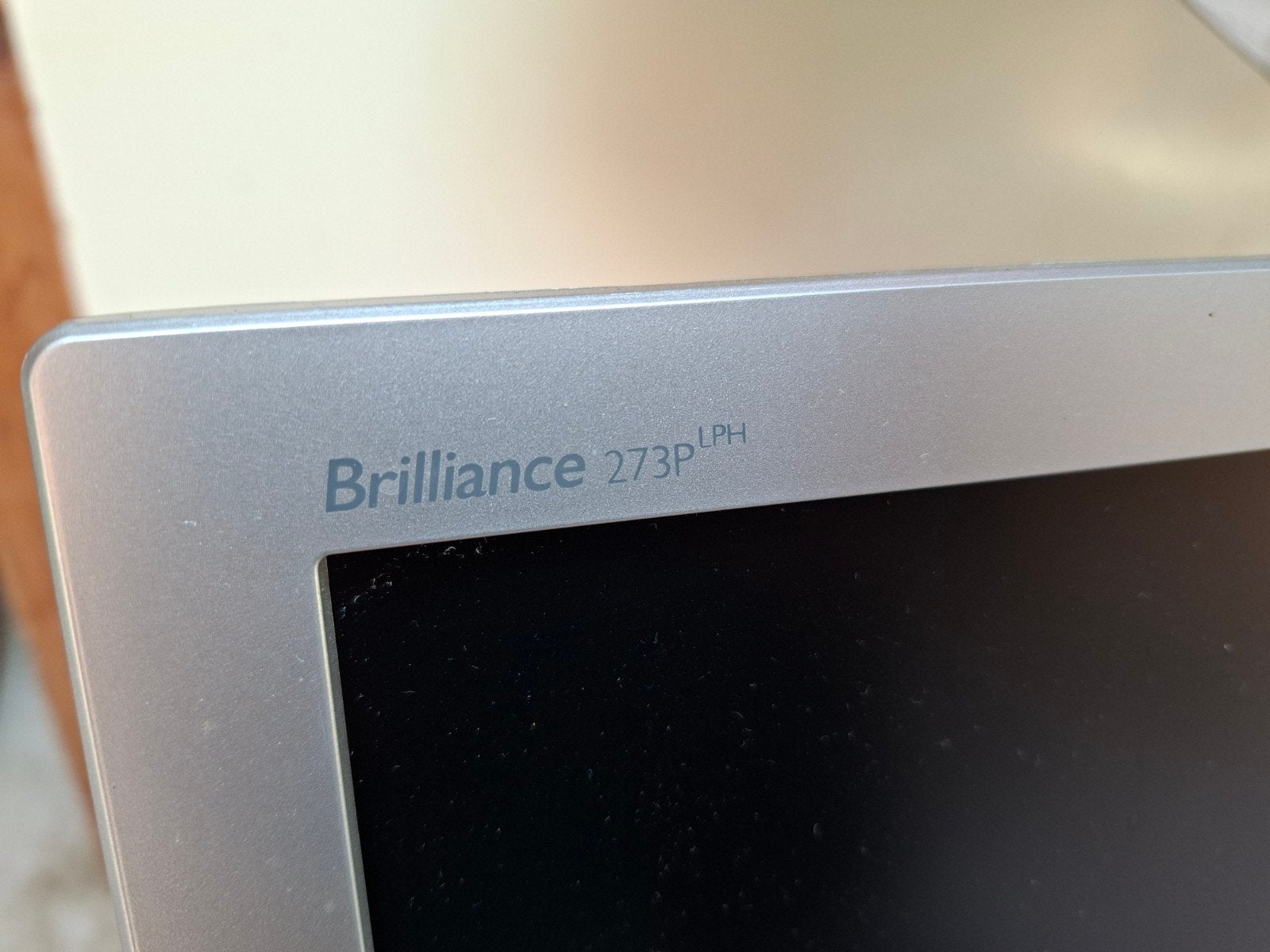 Philips Brilliance 273P LPH Monitor - Full HD, Philips, Full HD, Ophalen of Verzenden, In hoogte verstelbaar
