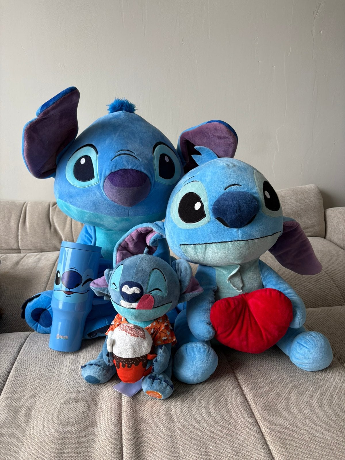 Stitch knuffels, Ophalen of Verzenden, Zo goed als nieuw, Overige typen