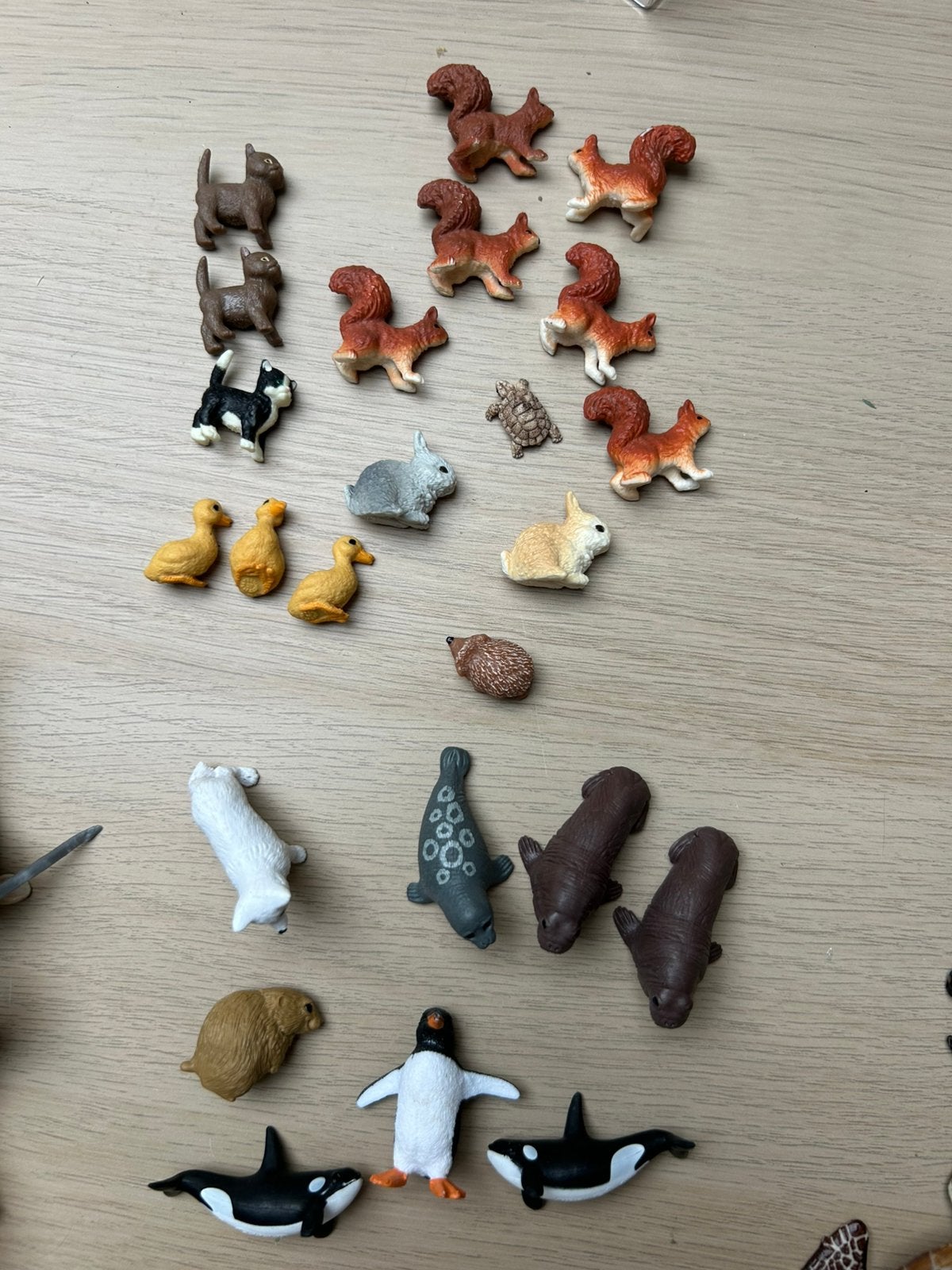 Schleich mini dieren, Ophalen of Verzenden, Zo goed als nieuw, Paard, Beeldje of Figuurtje