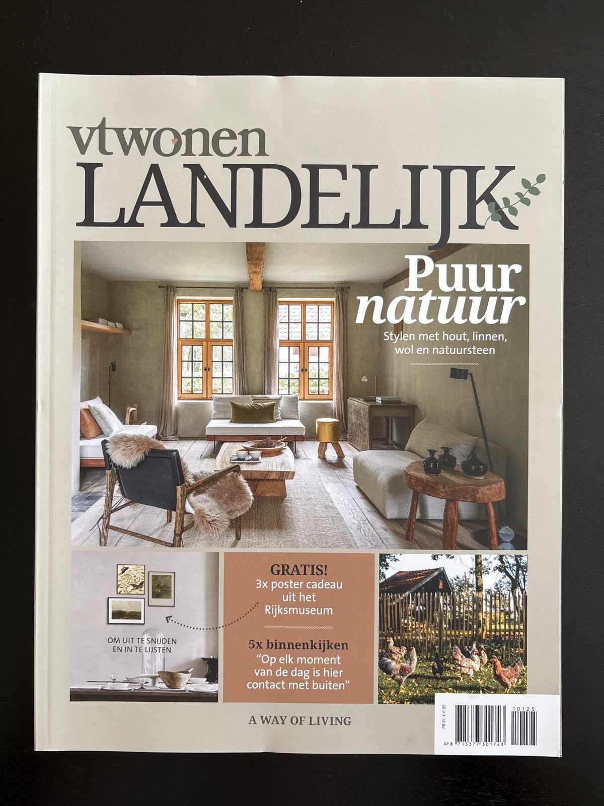 VTWonen Landelijk: Puur Natuur - Wonen met stijl, Verzenden, Nieuw, Overige typen