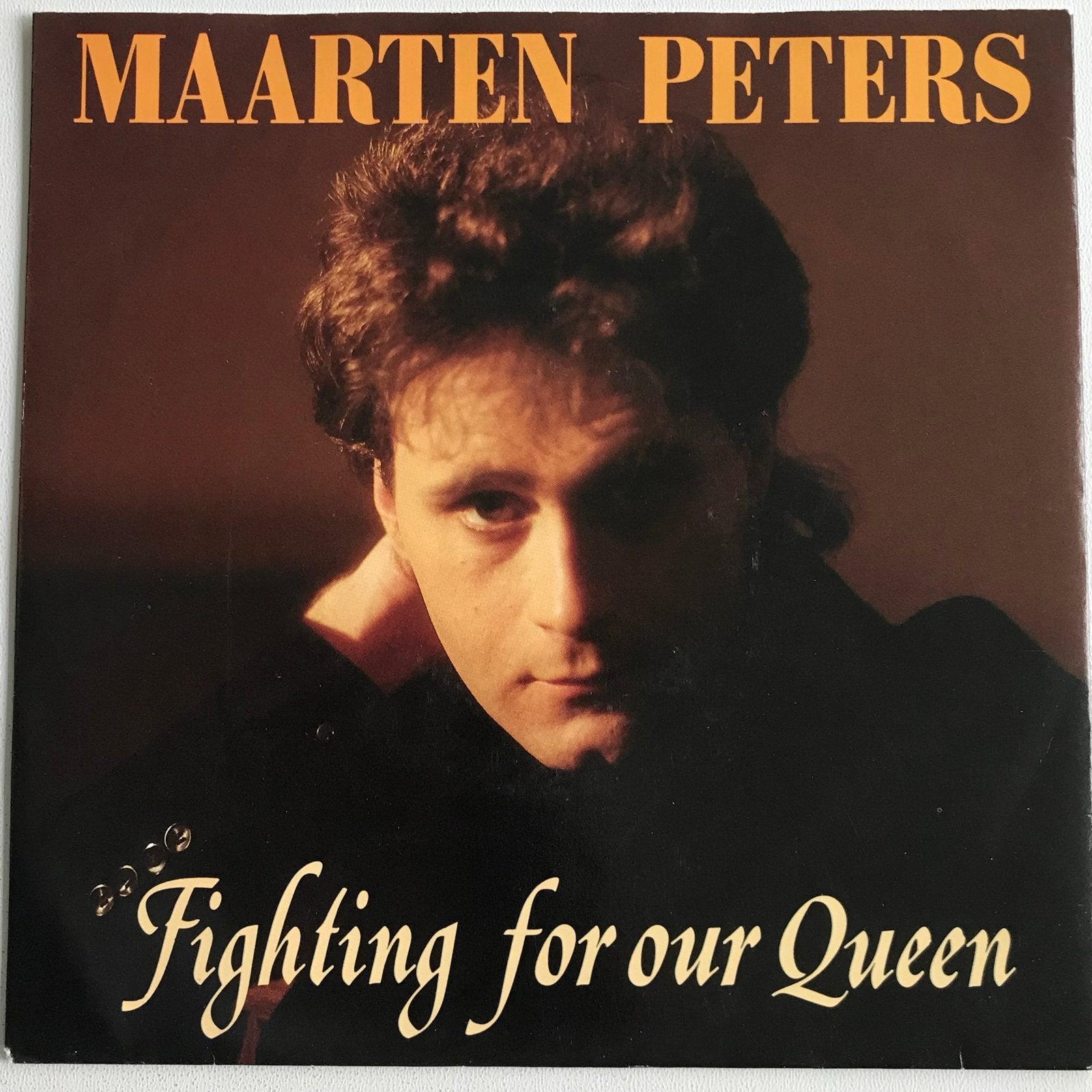 Maarten Peters - Fighting for our Queen (Single), Gebruikt, Originele persing, 7 inch, Ophalen of Verzenden
