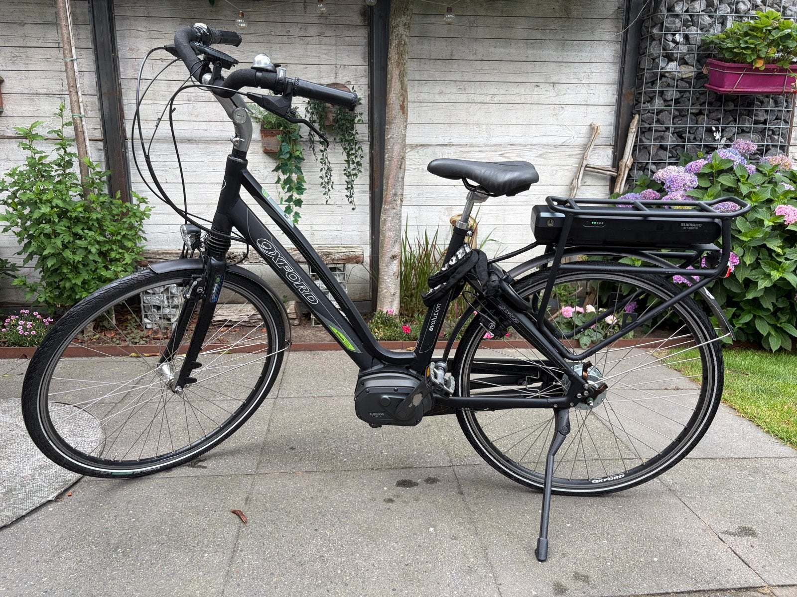 Oxford elektrische fiets met Shimano Steps motor, Gebruikt, 51 tot 55 cm, 50 km per accu of meer, Ophalen