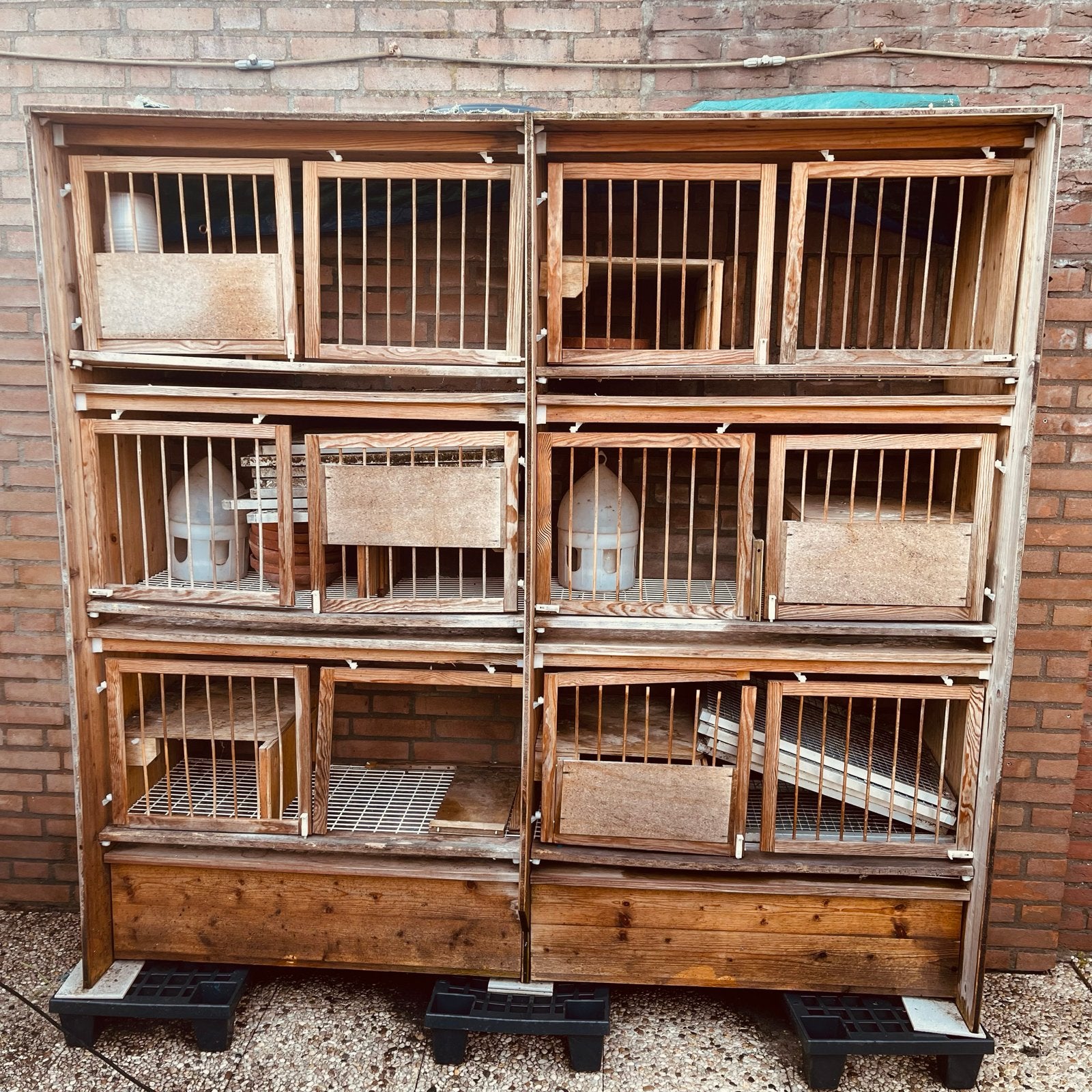 Broedhokken, Dieren en Toebehoren, Ophalen of Verzenden, Hout, Vogelkooi