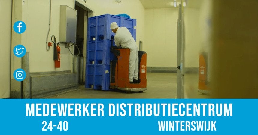 Medewerker Distributiecentrum, 33 - 40 uur, LBO / VMBO, Tijdelijk contract