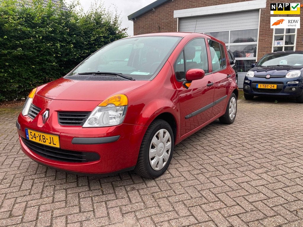 Renault Modus 1.6-16V Air Bj 2007, Airco, trekhaak, APK TOT, Auto's, Renault, Voorwielaandrijving, 15 km/l, 4 cilinders, Elektrische ramen