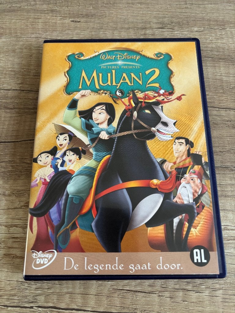 disney dvd mulan 2, Europees, Tekenfilm, Alle leeftijden, Ophalen of Verzenden