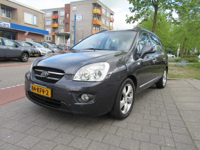 KIA Carens 2.0 CVVT X-Clusive Clima/Cruise/Leder etc, Auto's, Kia, 1998 cc, Gebruikt, Metallic lak, 4 cilinders