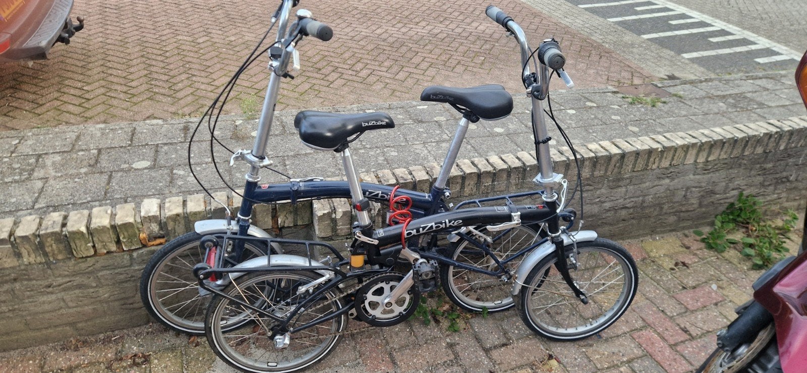 2 Buzbike vouwfietsen beetje liefde nodig, Fietsen en Brommers, Gebruikt, Versnellingen, Ophalen, Overige merken
