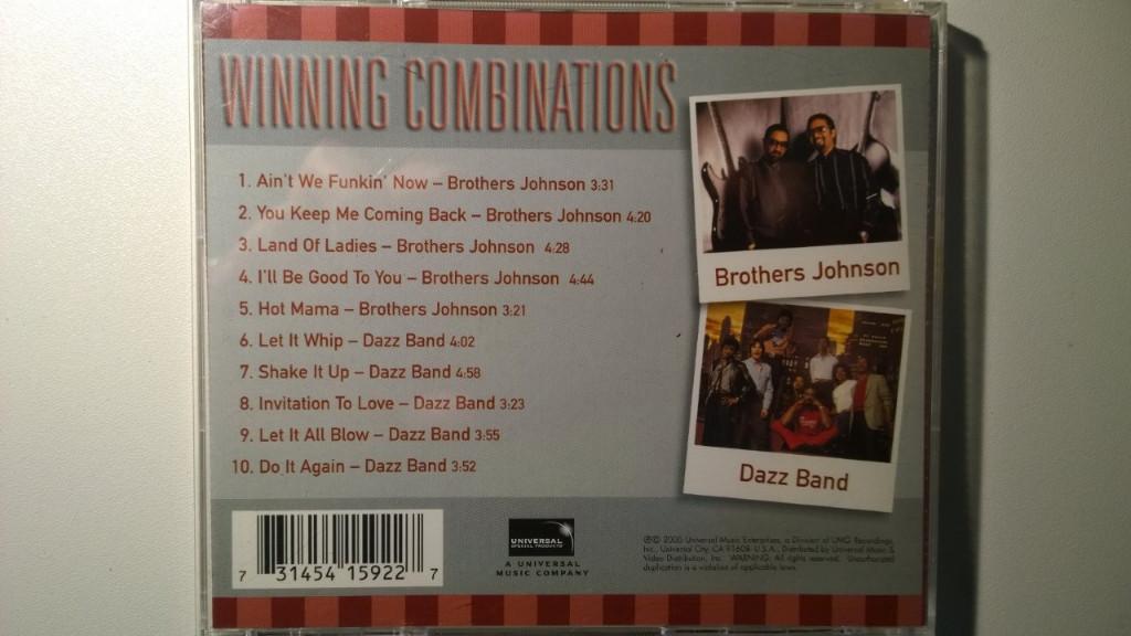 Brothers Johnson & Dazz Band - Winning Combinations, Ophalen of Verzenden, Zo goed als nieuw, Soul of Nu Soul