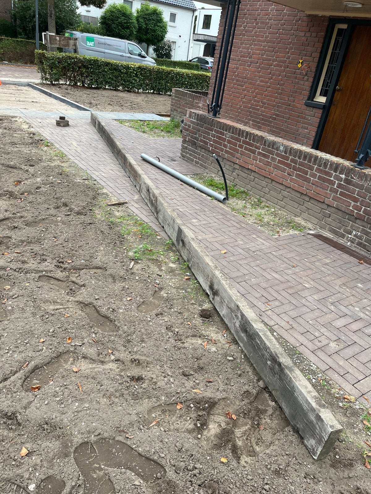 Gebruikte Balk 7,3 meter 70x196mm, Ophalen, Gebruikt