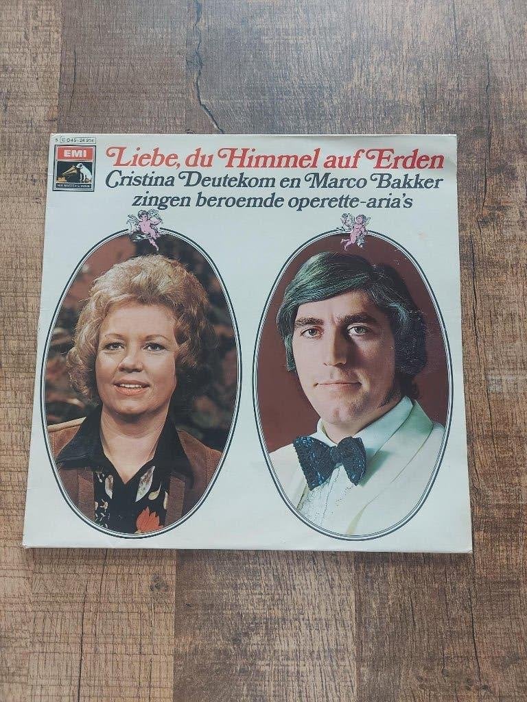 LP Cristina Deutekom + Marco Bakker / Liebe, du Himmel...., LP, Gebruikt, Ophalen of Verzenden, 12 inch