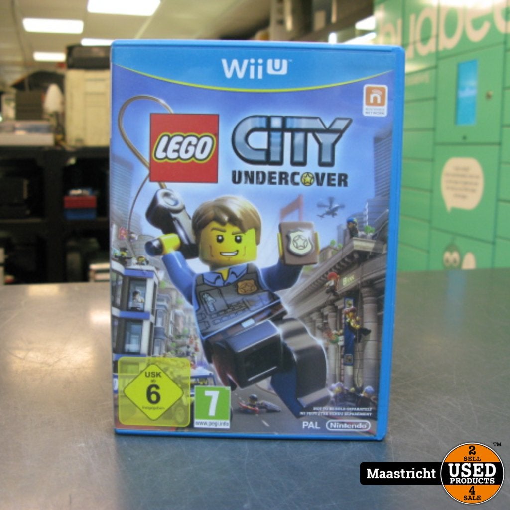 Lego City Undercover Wii U, Nintendo, Gebruikt, Support@nintendo.com, 11-1 Hokotate-cho, Kamitoba, Minami-ku
Kyoto 601-8501
Japan