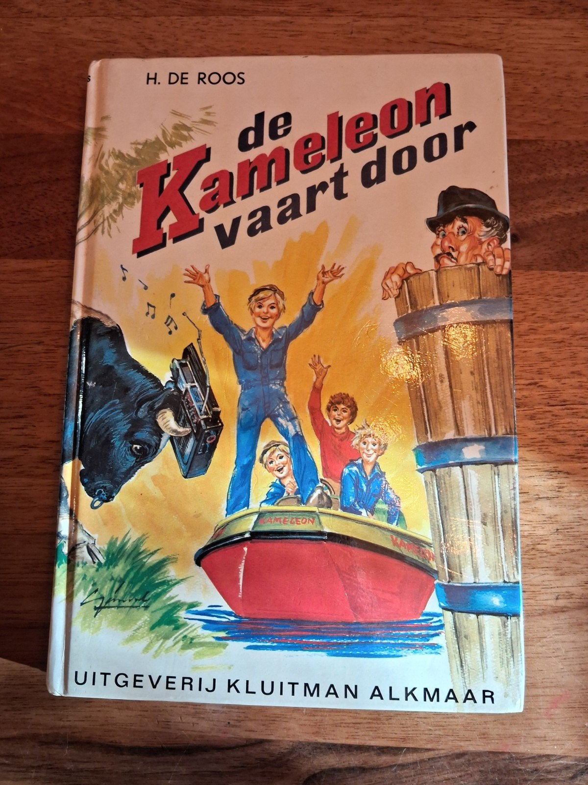 De Kameleon vaart door - H. de Roos (Vintage Jeugdboek), Boeken, Ophalen of Verzenden, Gelezen, H. de Roos, Fictie algemeen