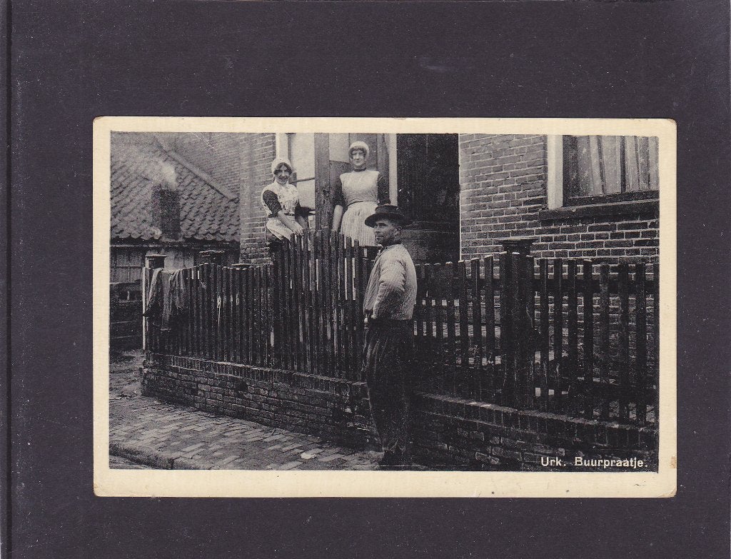 Urk Buurpraatje (882), Verzenden, 1920 tot 1940, Gelopen, Flevoland
