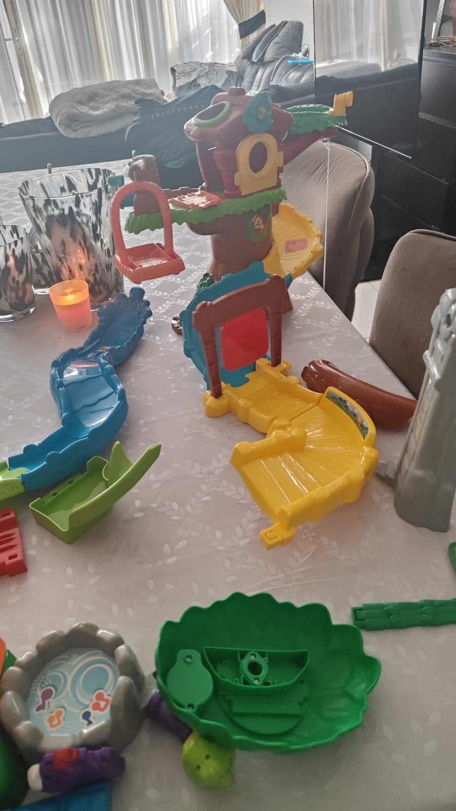 VTech Zoef Zoef Dieren Speeltuin & Vuur berg boomhut enz., Kinderen en Baby's, Ophalen of Verzenden, Gebruikt