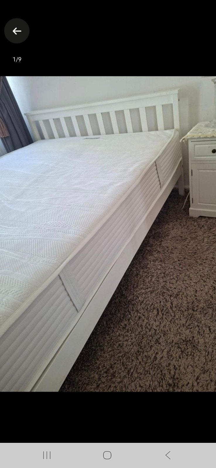 LIDL Matras 140x200 cm - Dynamic TFK Pocketvering, Ophalen, Tweepersoons, 140 cm, Zo goed als nieuw