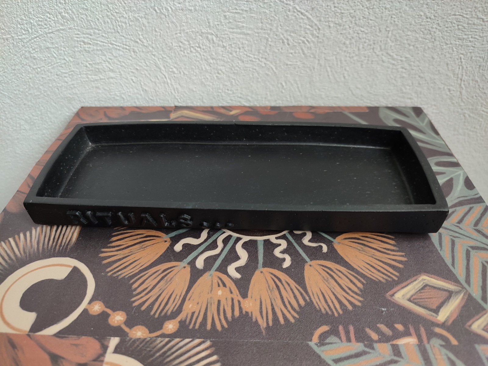 Rituals zwart tray Large plateau zeeppompjes tray, Ophalen of Verzenden, Nieuw, Kunststof