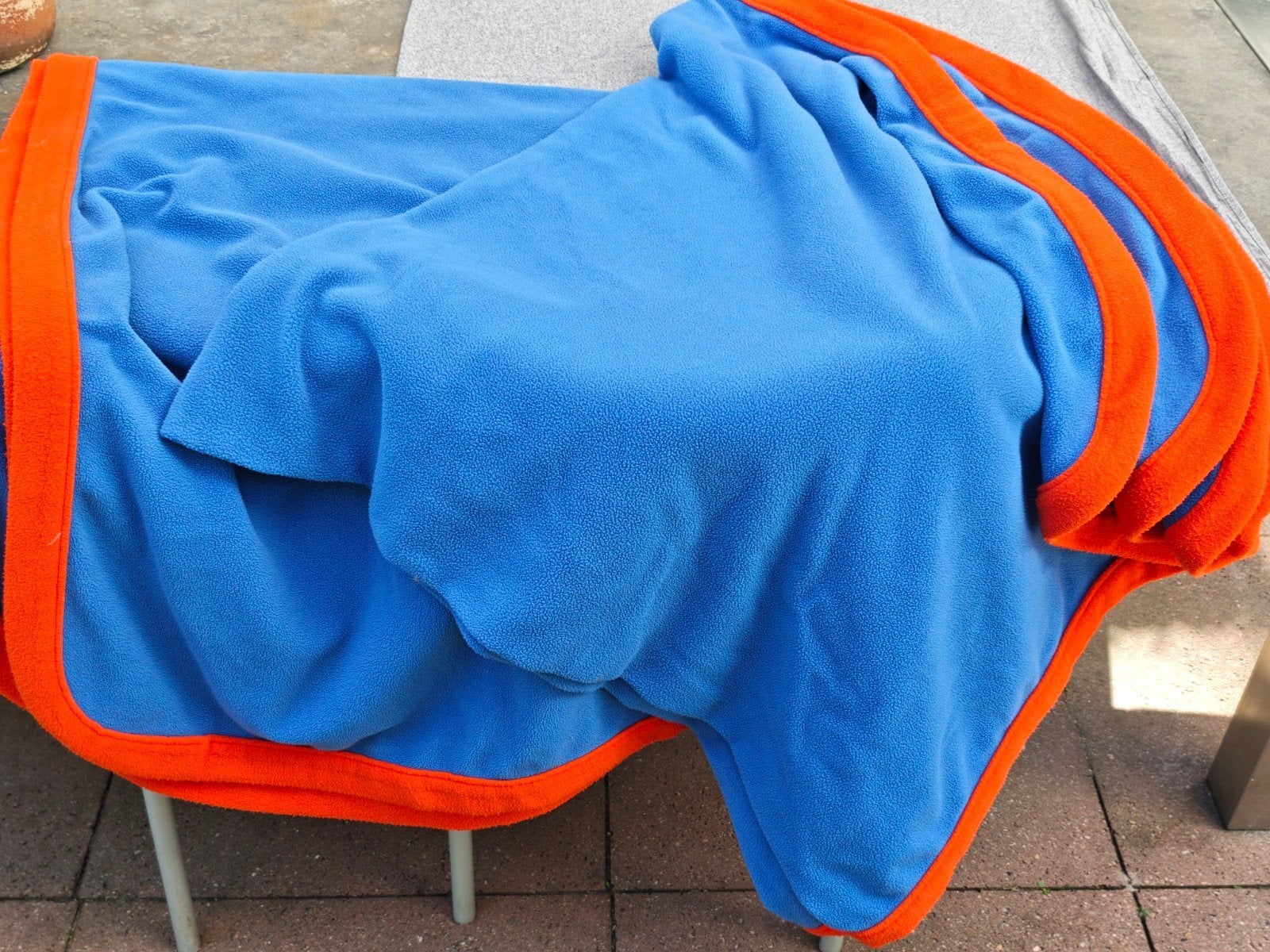 Fleece dekens, Ophalen, Gebruikt