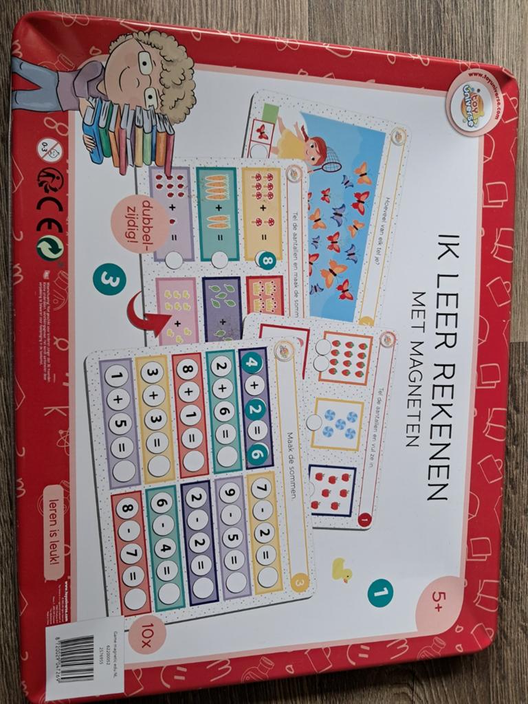 Ik leer rekenen met magneten - Educatief spel, Ophalen, Gebruikt, Rekenen