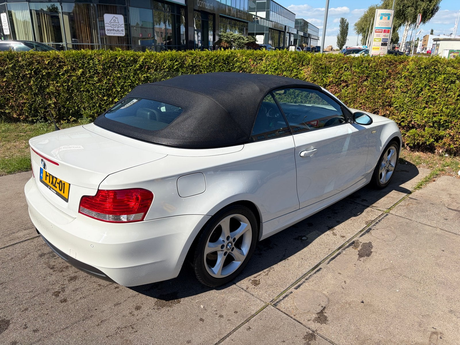 BMW 1-Serie 2.0 118I Cabrio 2008 Wit, 1-Serie, 1995 cc, Zwart, Cabriolet