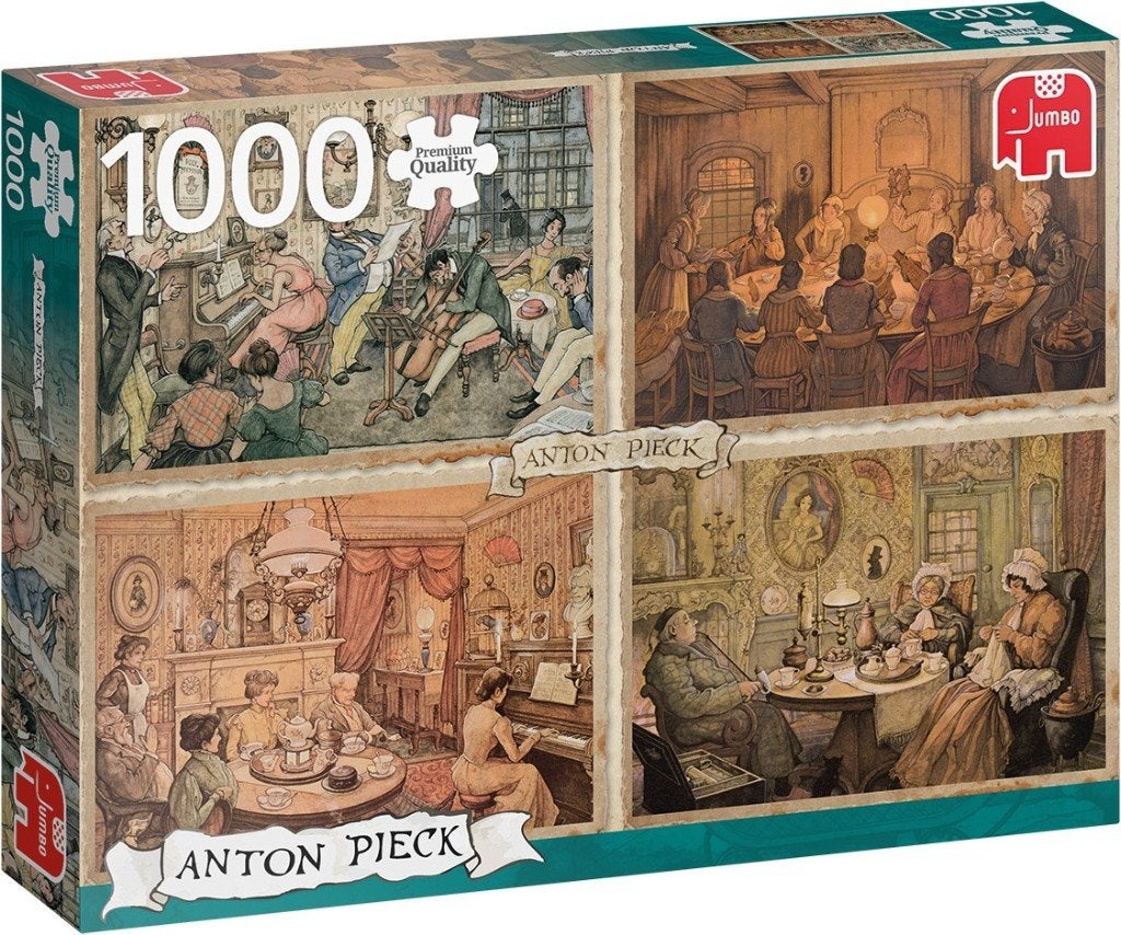 Verschillende Aanton Pieck (nog nooit gelegd), Ophalen of Verzenden, 500 t/m 1500 stukjes, Nieuw, Legpuzzel