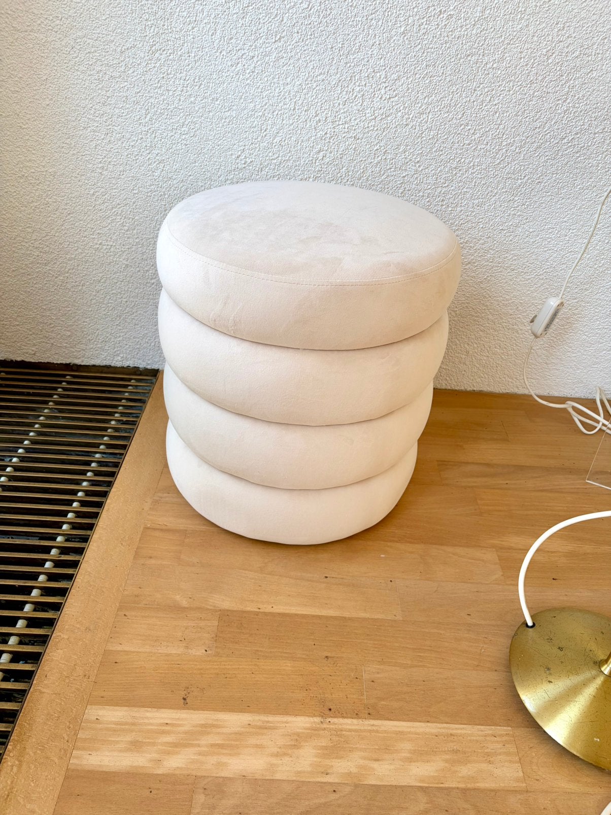Nieuwe poef Westwing, Verzenden, Nieuw, Rond, Minder dan 50 cm