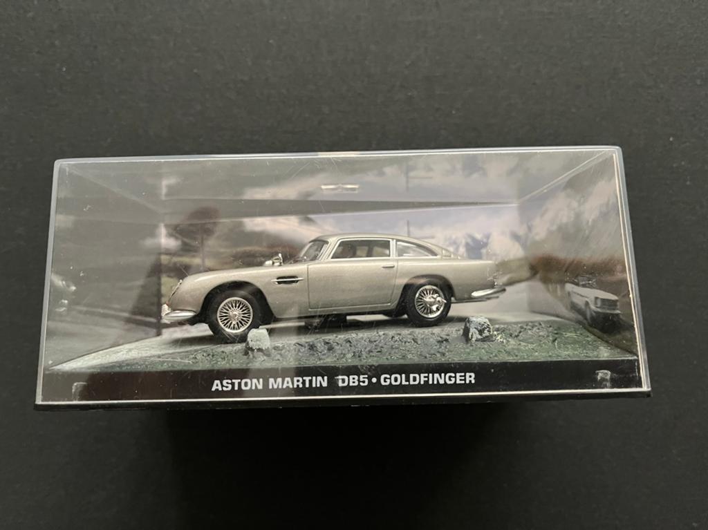 007 schaalmodel Aston Martin DB5 Goldfinger, Ophalen of Verzenden, Gebruikt, Auto, Overige merken