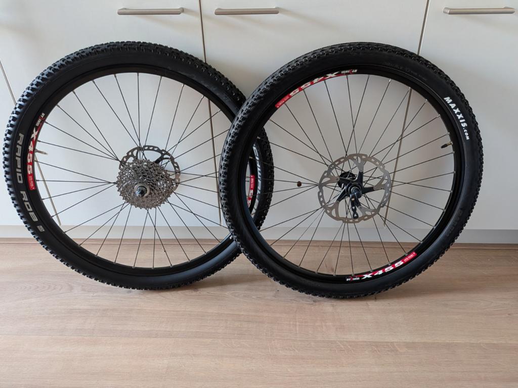 XTR M975 wielset met DT Swiss X455 velgen, Ophalen