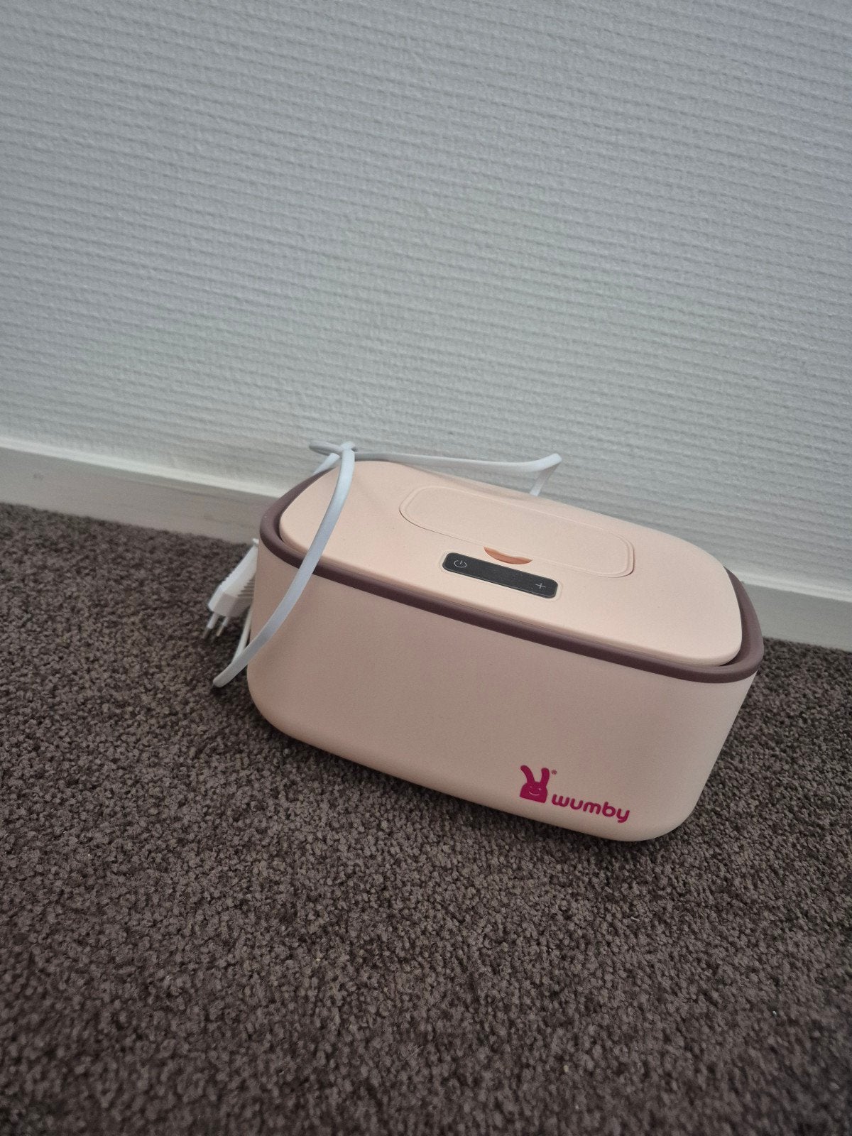Wuumby Baby Billendoekjes Warmer - Roze, Ophalen, Zo goed als nieuw