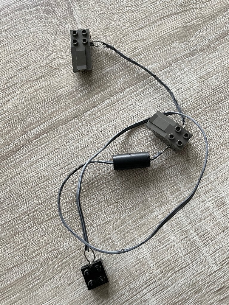Lego trein rails aansluitsnoer 9V 9Volt, Ophalen of Verzenden, Gebruikt, Lego