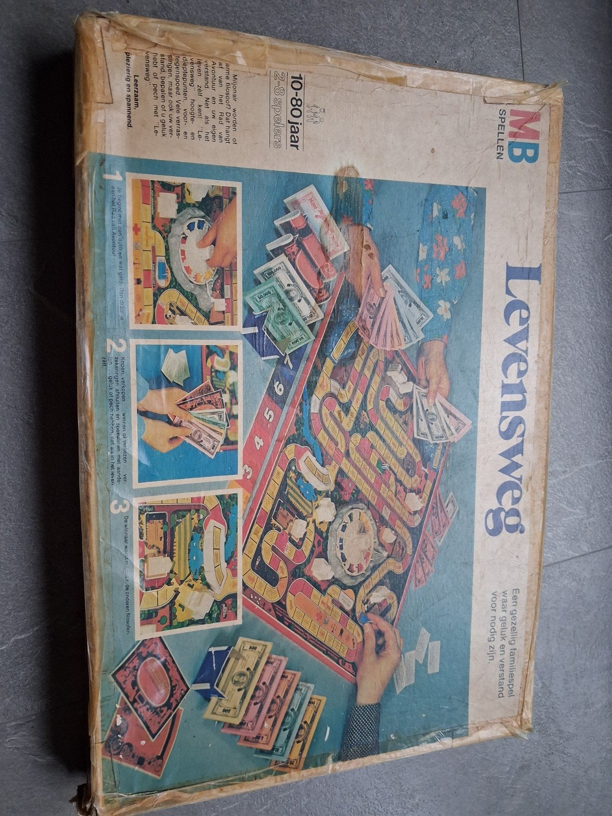 Vintage Levensweg, Ophalen