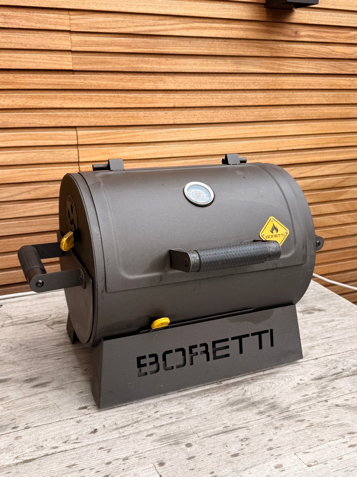 Boretti Terzo barbeque - Compacte Houtskool BBQ, Ophalen, Gebruikt