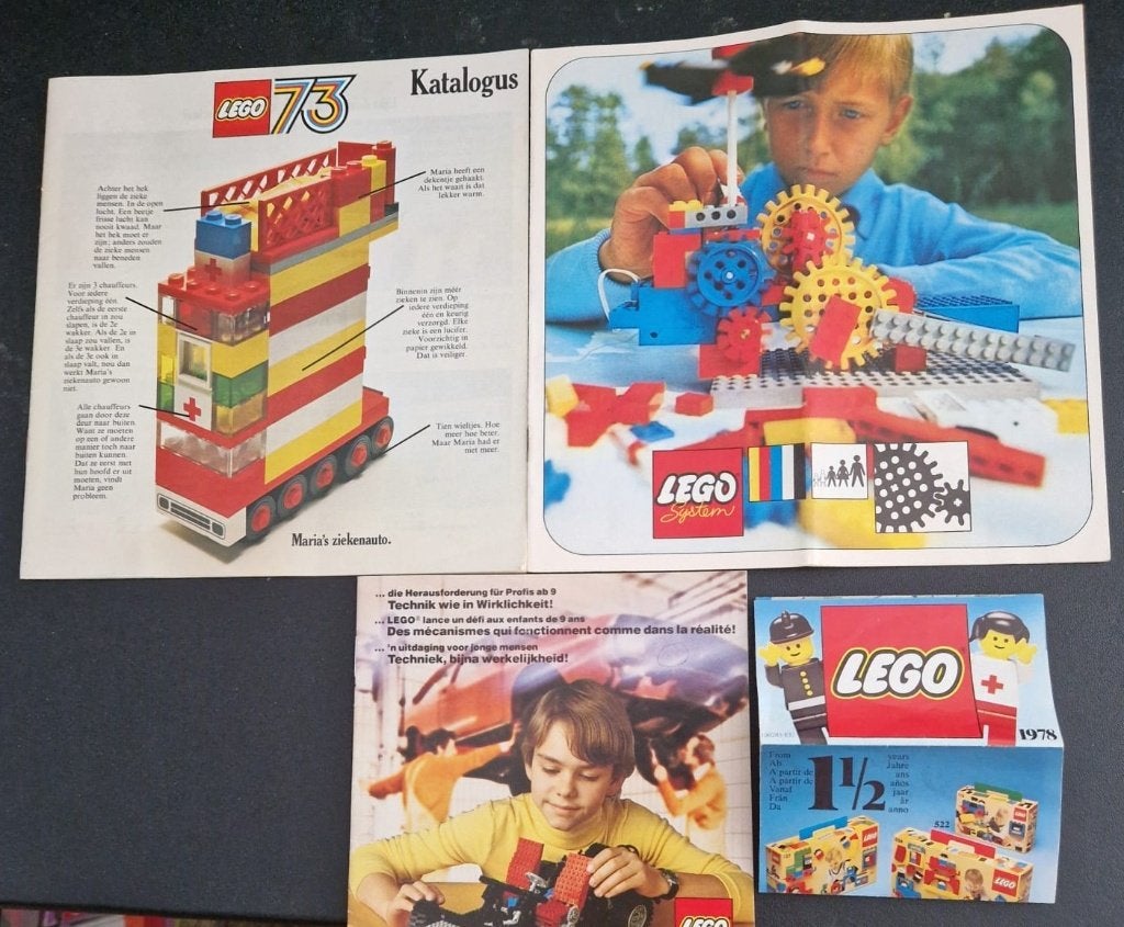 Lego 4 Catalogussen, Ophalen of Verzenden, Gebruikt, Lego