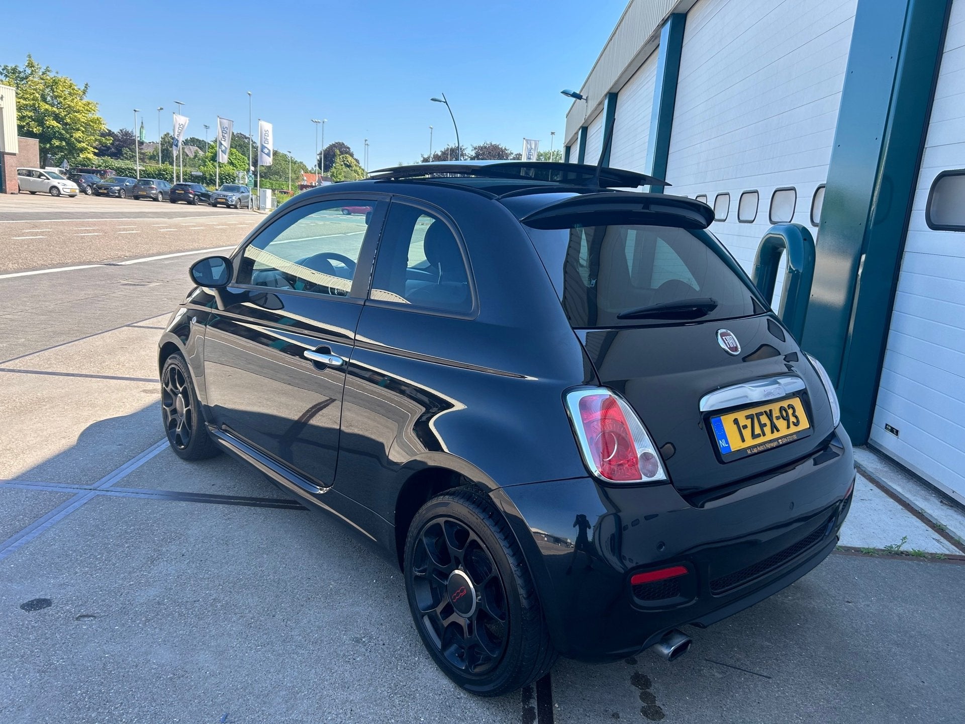 Fiat 500 C 0.9 TwinAir Turbo Easy Origin. 136.000Km !, Auto's, Voorwielaandrijving, Gebruikt, Cabriolet, Leder en Stof