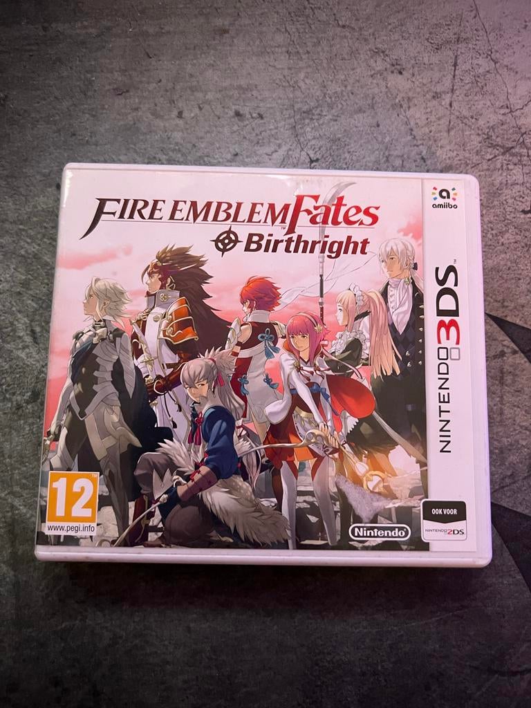 Fire Emblem Fates: Birthright (Nintendo 3DS, Zeldzaam!), Spelcomputers en Games, Ophalen, Gebruikt, 1 speler, Role Playing Game (Rpg)